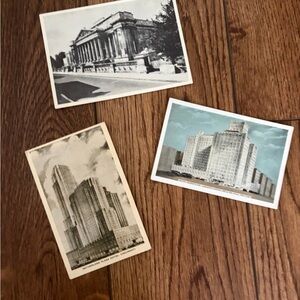 Vintage Architectural Postcard Set